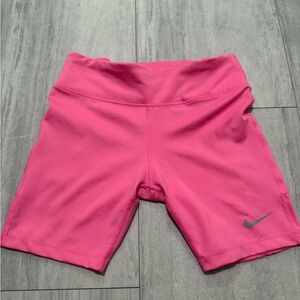 Nike Women's Vibrant Pink Athletic Shorts
